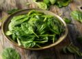 raw spinach