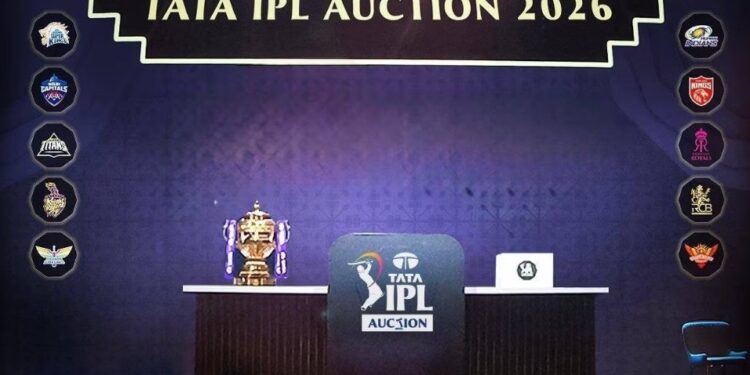 IPL 2026 auction