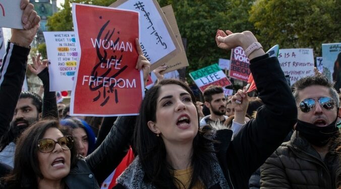 protest in Iran