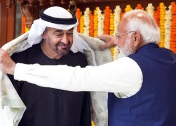 UAE President visited India
