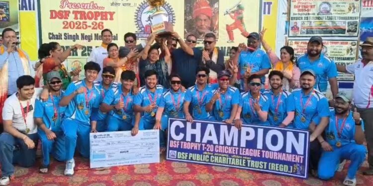 Tehri Rockstars became champions of DSF Trophy 2025–26