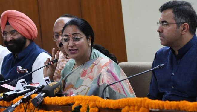 Chief Minister Rekha Gupta