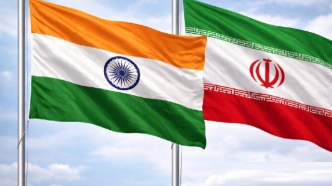 india iran