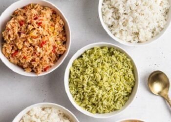 5 तरह के चावल