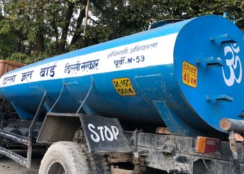 पानी के टैंकर