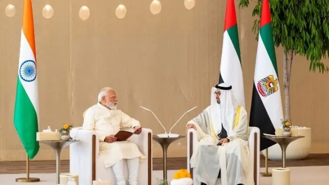 india uae