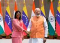 Prime Minister Modi and Delsey Rodriguez