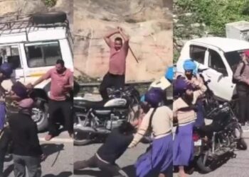 कर्णप्रयाग में हिंसक झड़प