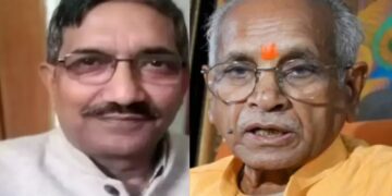 चंपत राय और सदस्य अनिल मिश्रा