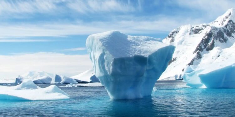 ice of the arctic