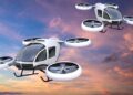 air taxis and cars
