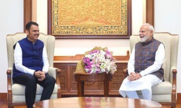 CM Devendra Fadnavis met PM Modi