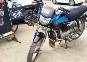 Journalist's bike number plate was used fraudulently