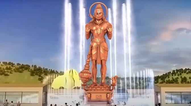 Hanuman statue