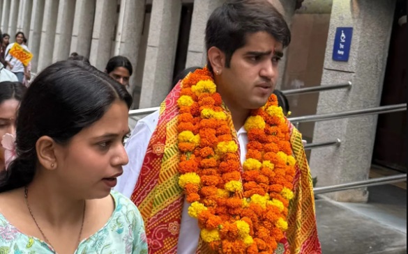 ABVP's Yash Dabas