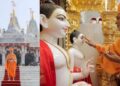 Consecration ceremony at the first BAPS Hindu temple in Paris