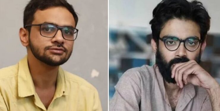 Umar Khalid and Sharjeel Imam