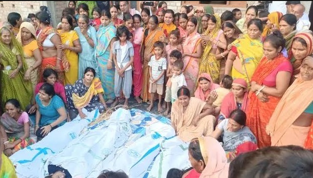 वैशाली में दर्दनाक नाव हादसा