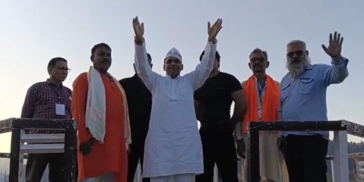 Mass meeting in Amritsar regarding reservation based on economic grounds.